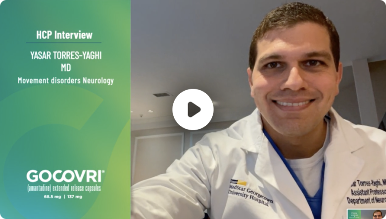 Video cover, click to watch interview with Yasar Torres-Yaghi MD.