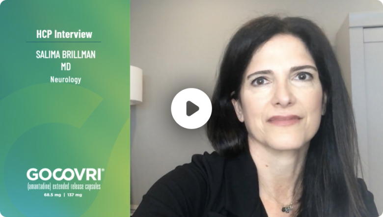 Video cover, click to watch interview with Salima Brillman MD, Neurology.